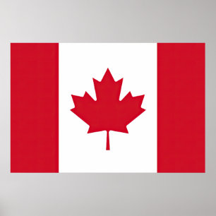 Affiche Drapeau Canada