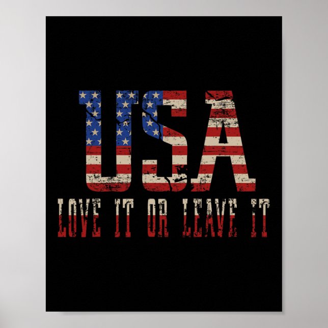 Affiche Drapeau Colombie 4 Juillet Etats-Unis Drapeau Colo (Devant)