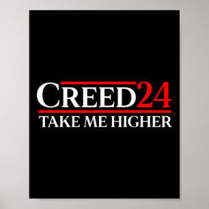 Affiche Drapeau Creed 24 Take Me Higher États-Unis Amériqu