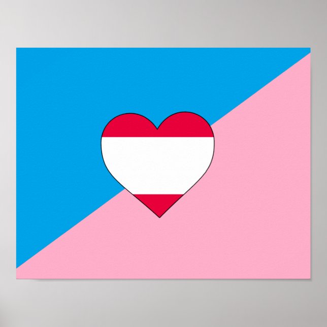 Affiche Drapeau de fierté de jeu d'âge (Devant)