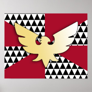 Affiche Drapeau de fierté Drag