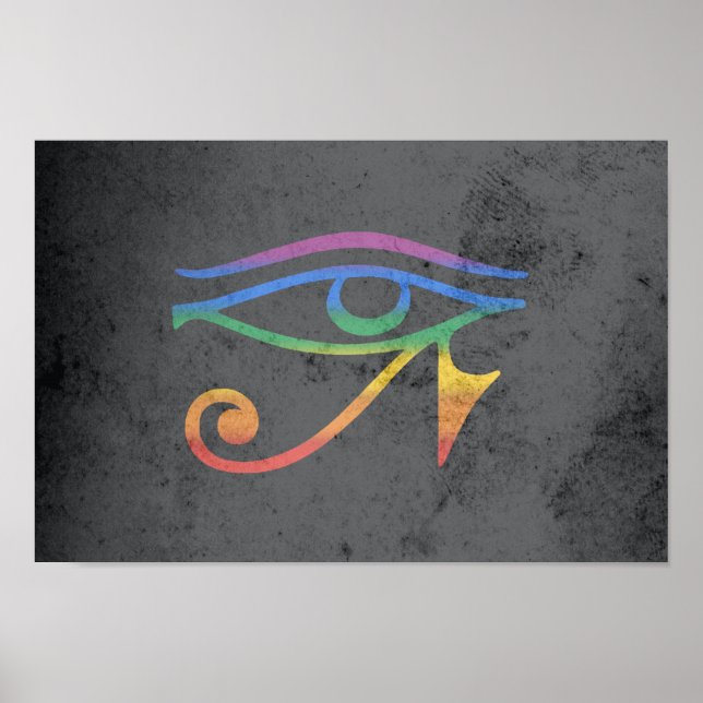 AFFICHE DRAPEAU DE FIERTE GOTH GAY (Devant)