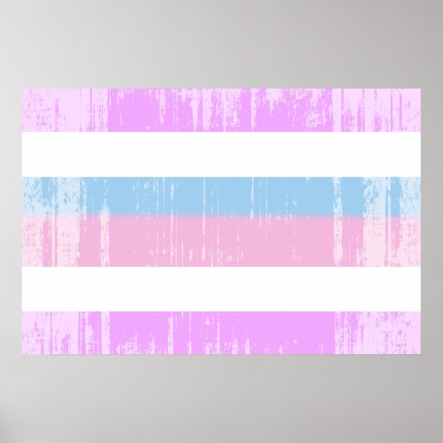 Affiche Drapeau de fierté intersexe (Devant)