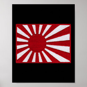 Affiche Drapeau de guerre 2ème guerre mondiale Japon Flag 