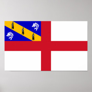 Affiche Drapeau de Herm