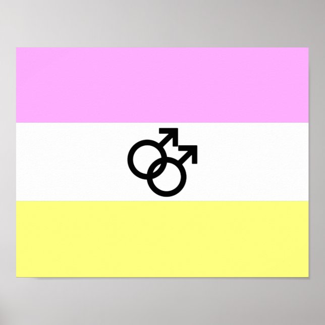 Affiche Drapeau de la fierté de Twink (Devant)