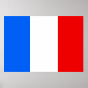 Affiche Drapeau de la France