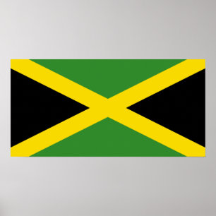 Affiche Drapeau de la Jamaïque