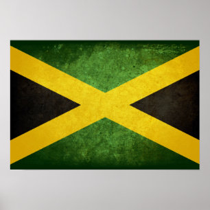 Affiche Drapeau de la Jamaïque