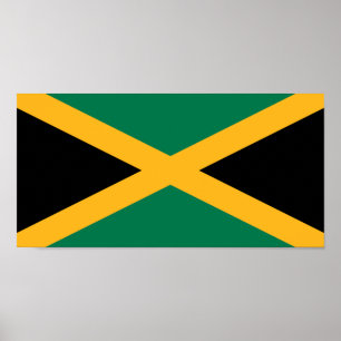 Affiche Drapeau de la Jamaïque
