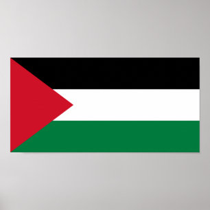 Affiche Drapeau de la Palestine