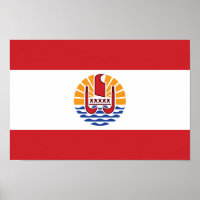 Drapeau de la Polynésie française