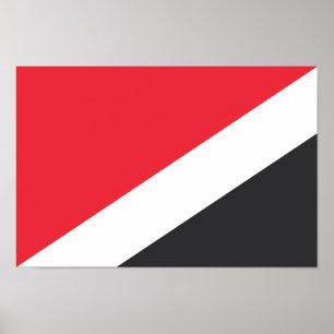 Affiche Drapeau de la Principauté de Sealand