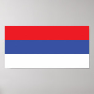 Affiche Drapeau de la Republika Srpska
