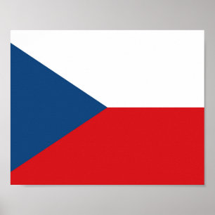 Affiche Drapeau de la République tchèque