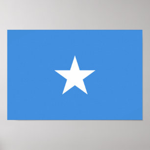 Affiche Drapeau de la Somalie