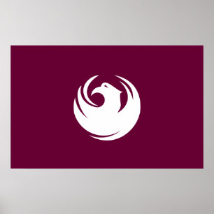 Affiche Drapeau de la ville de Phoenix (Arizona)