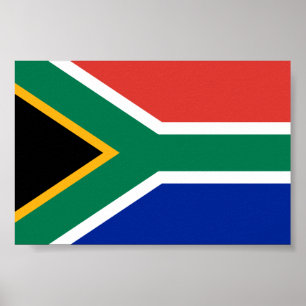 Affiche Drapeau de l'Afrique du Sud