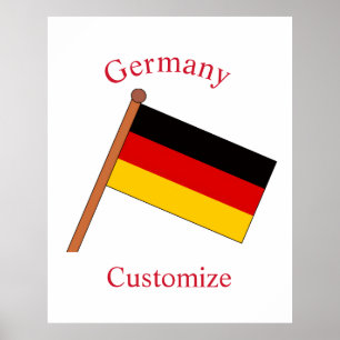Affiche Drapeau de l'Allemagne Thunder_Cove
