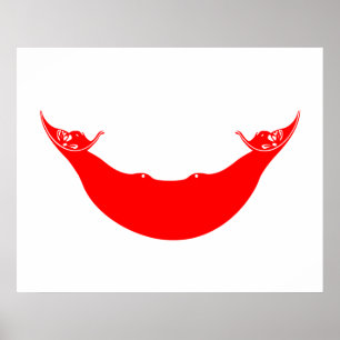 Affiche Drapeau de l'île de Pâques (Rapa Nui)