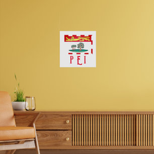 Affiche Drapeau de l'Île-du-Prince-Édouard