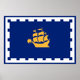 Affiche Drapeau de Québec