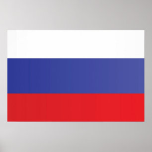 Affiche Drapeau de Russie