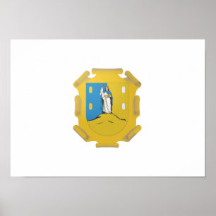 Affiche Drapeau de San Luis Potosi