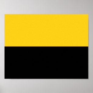 Affiche Drapeau de Saxe-Anhalt