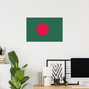 Affiche Drapeau du Bangladesh