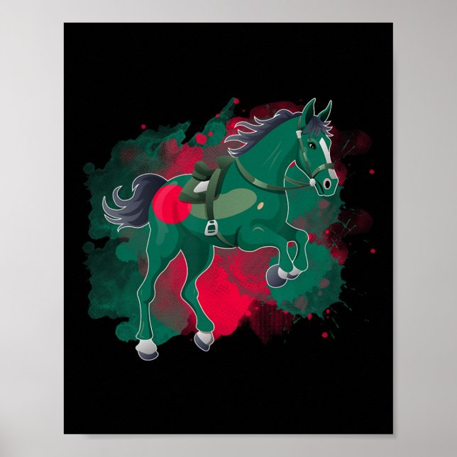 Affiche Drapeau du Bangladesh (Devant)