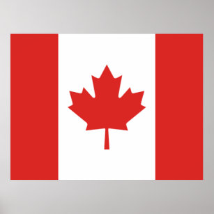 Affiche Drapeau du Canada