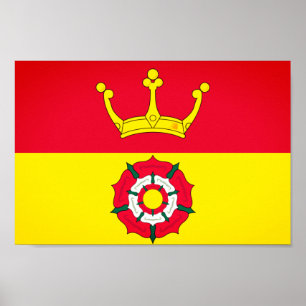 Affiche Drapeau du comté de Hampshire, Angleterre (UK)