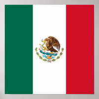 Drapeau du Mexique Drapeau national Mexicains