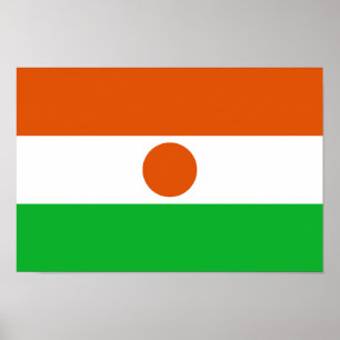 Affiche Drapeau du Niger