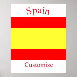 Affiche Drapeau du pays Espagne Thunder_Cove