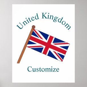 Affiche Drapeau du Royaume-Uni Thunder_Cove