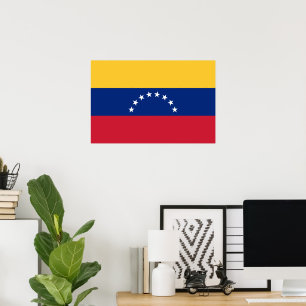 Affiche Drapeau du Venezuela