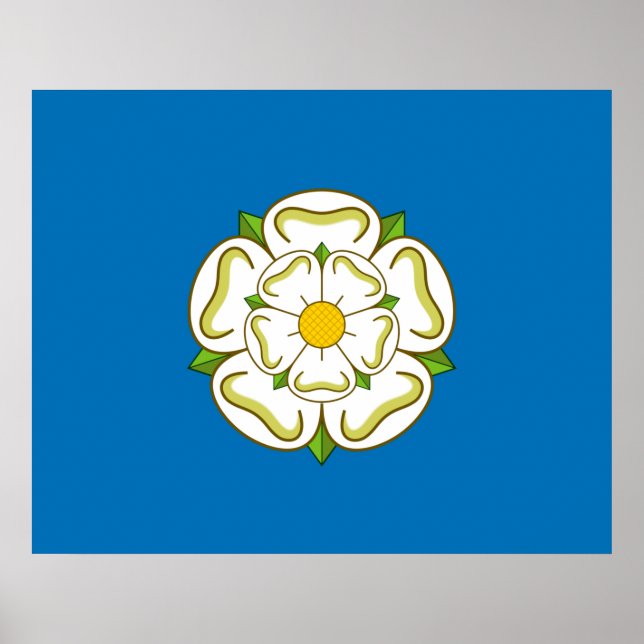 Affiche Drapeau du Yorkshire (comté anglais) (Devant)