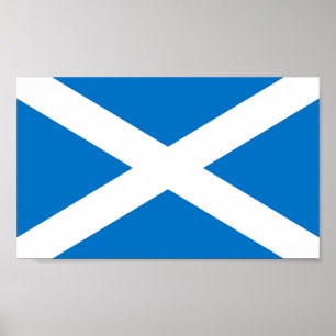 Affiche Drapeau écossais