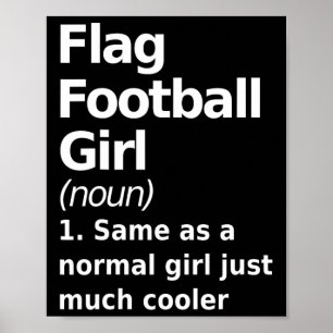 Affiche Drapeau Football Définition Fille Drôle Et Sy Femm