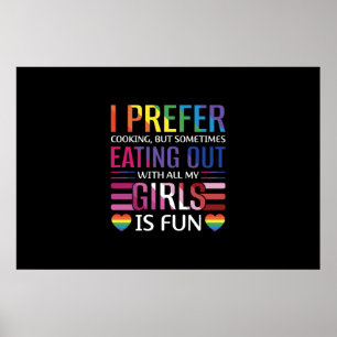 Affiche Drapeau gay de la fierté bisexuelle LGBTQ