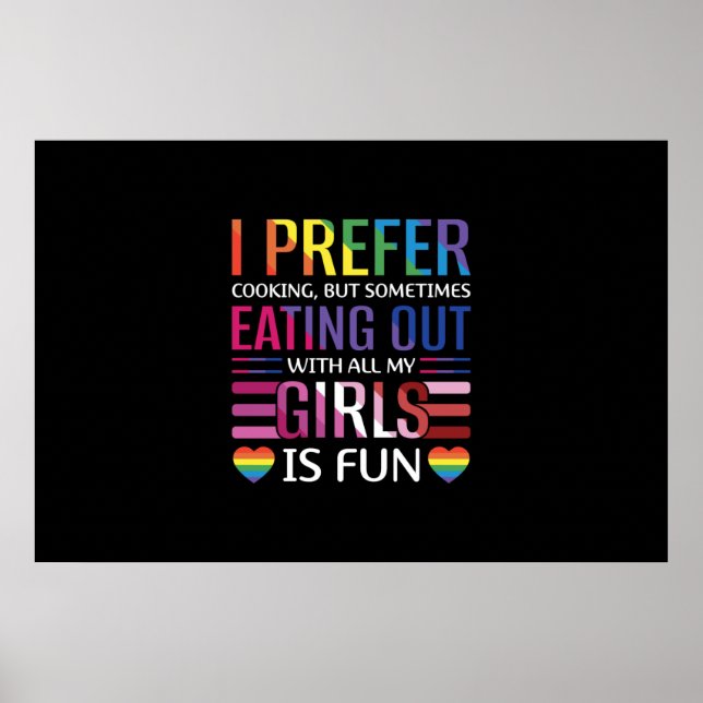 Affiche Drapeau gay de la fierté bisexuelle LGBTQ (Devant)