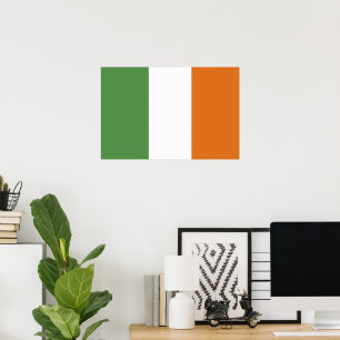Affiche Drapeau irlandais