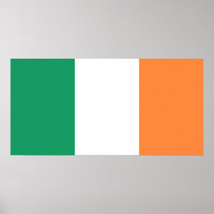 Affiche Drapeau irlandais (République d'Irlande) (ROI) (Ei