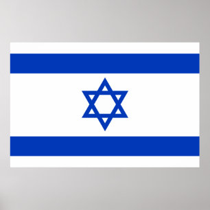 Affiche Drapeau Israël