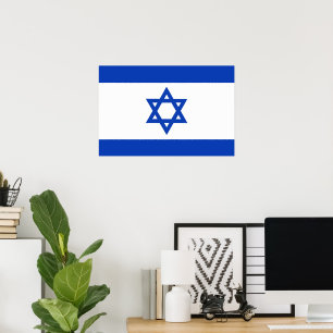 Affiche Drapeau Israël