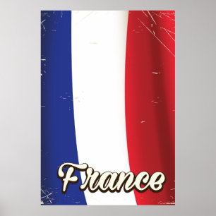 Affiche Drapeau national de France