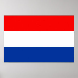 Affiche Drapeau néerlandais