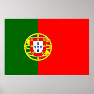 Affiche Drapeau Portugal Imprimer, Papier d'affiche de val